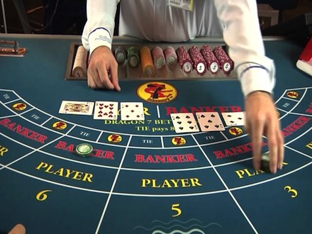 Baccarat rules of play