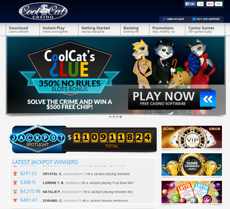best paying online cool cat casino