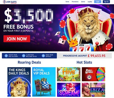 lion casino зеркало