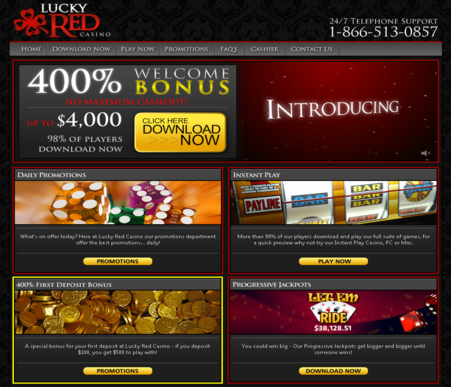 red lucky casino