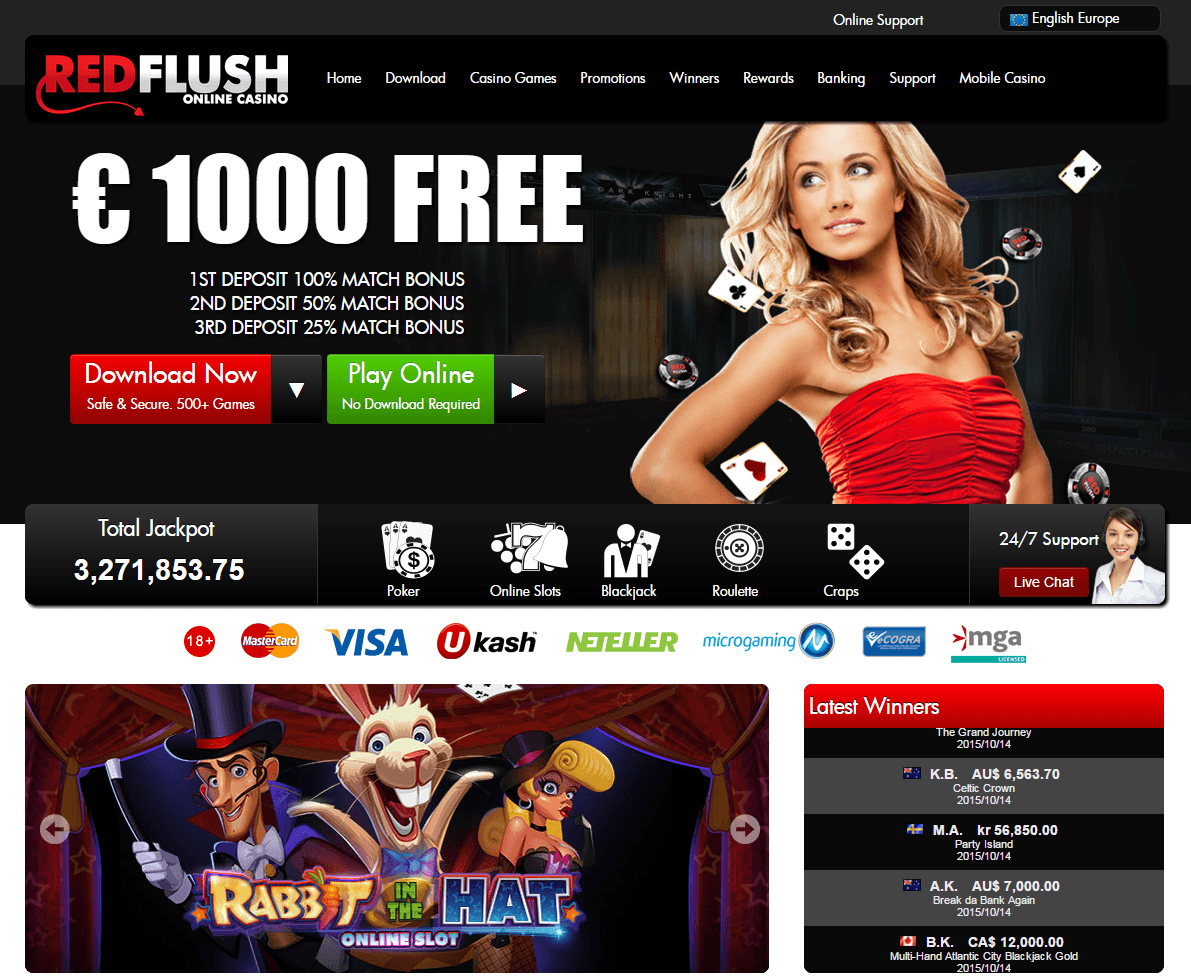 Lucky red casino online