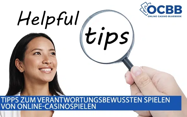 Tipps zum verantwortungsbewussten Spielen von Online-Casinospielen